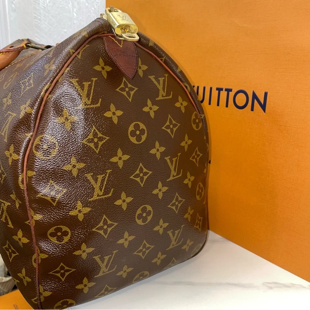 Louis Vuitton Keepall! LV Monogram Keepall 45 Vintage Bag!